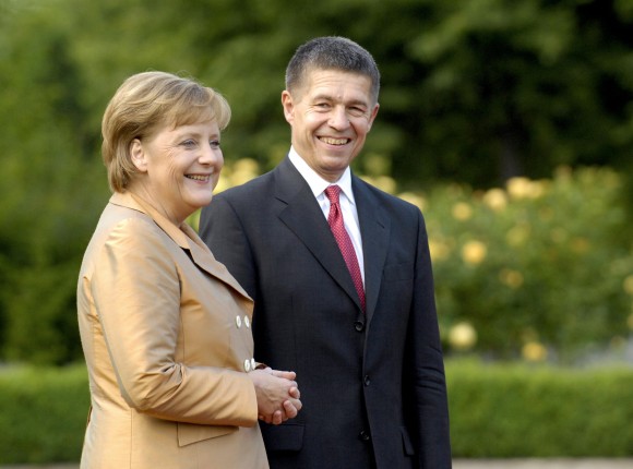 Angela Merkel mit Ehemann Joachim Sauer auf Gut Hohen Luckow