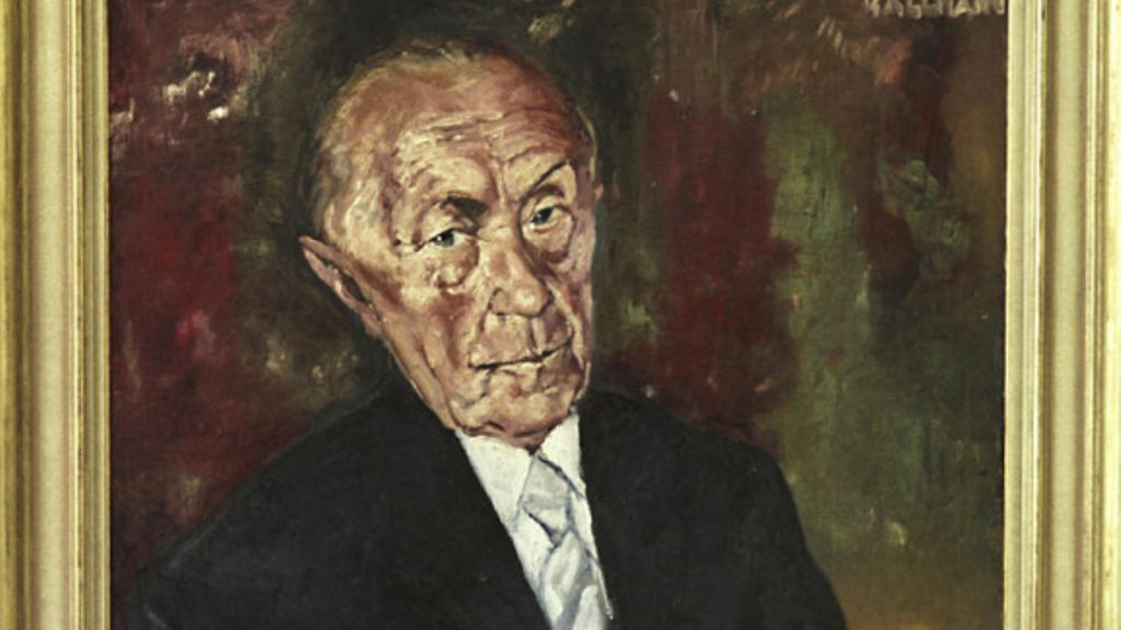 Bundeskanzler Konrad Adenauer - Gemälde von Hans Jürgen Kallmann.