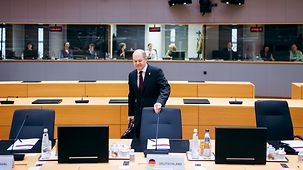 Bundeskanzler Olaf Scholz beim Europäischen Rat.