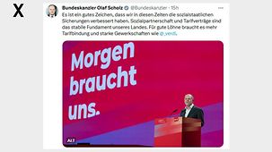 Verdi-Rede Bundeskanzler Scholz