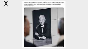 Deutschland trauert um Wolfgang Schäuble. 