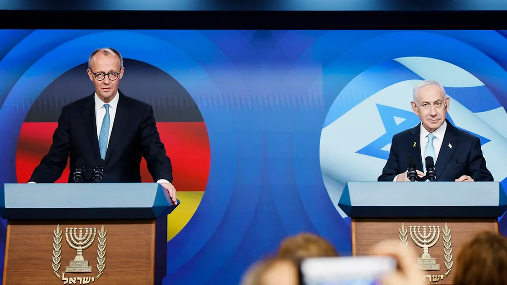 Bundeskanzler Merz und Israels Ministerpräsident Netanjahu