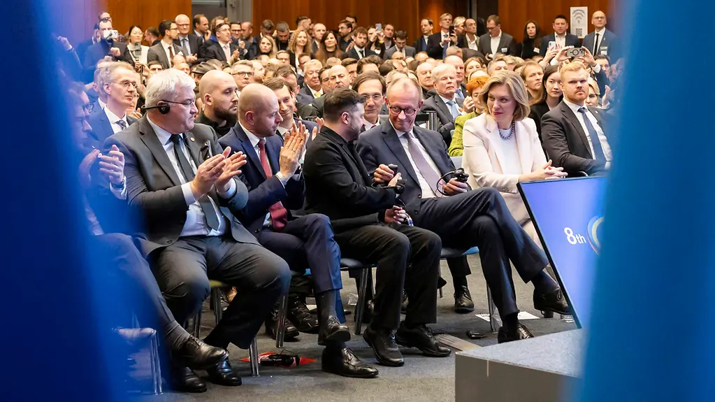 Federal Chancellor Merz and Ukrainian President Volodymyr Zelenskyy