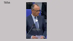 Bundeskanzler Merz im Bundestag