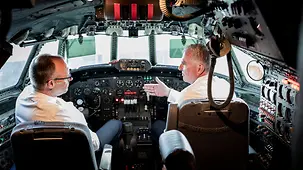Bundeskanzler Friedrich Merz beim Jubiläum 100 Jahre Lufthansa.