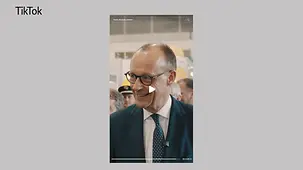 Porträt von Kanzler Merz