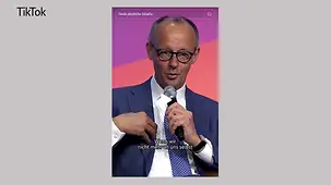 Bundeskanzler Merz beim Ostdeutschen Wirtschaftsforum