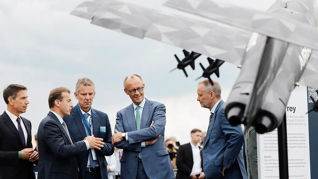 Federal Chancellor Friedrich Merz at the ILA.