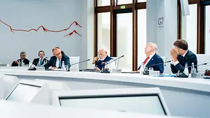 Bundeskanzler Friedrich Merz beim G7-Gipfeltreffen,
