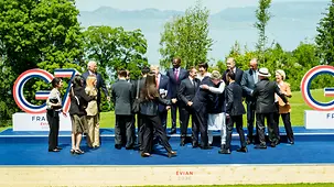 Federal Chancellor Friedrich Merz at the G7 summit