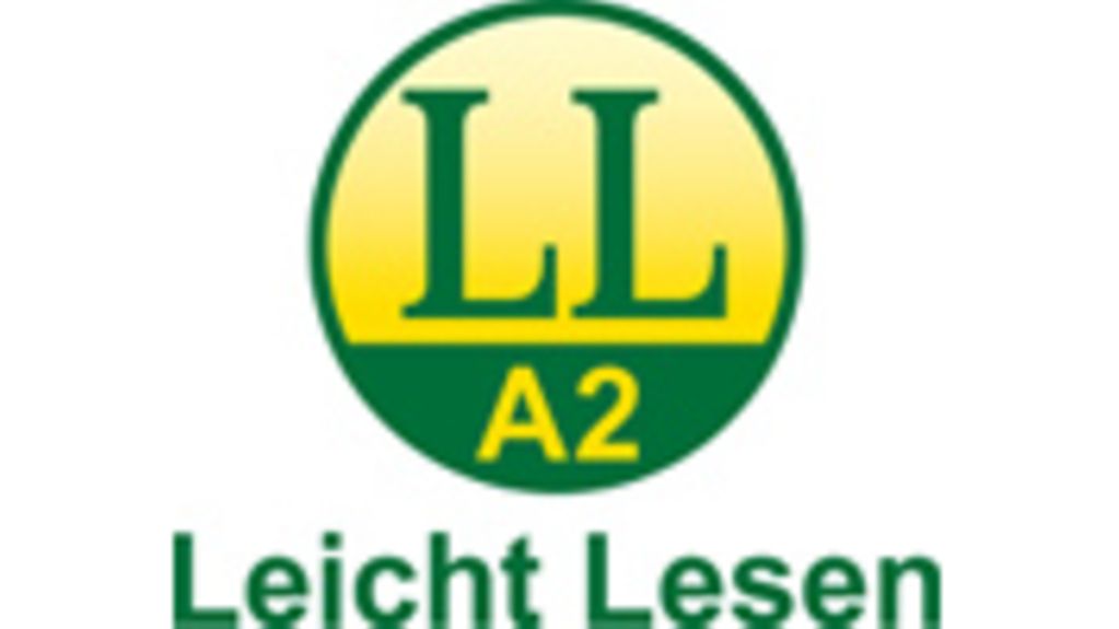 Logo: LL - Leicht Lesen - Stufe A2