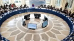 Ministers from about 45 states met at the Petersberg near Bonn.